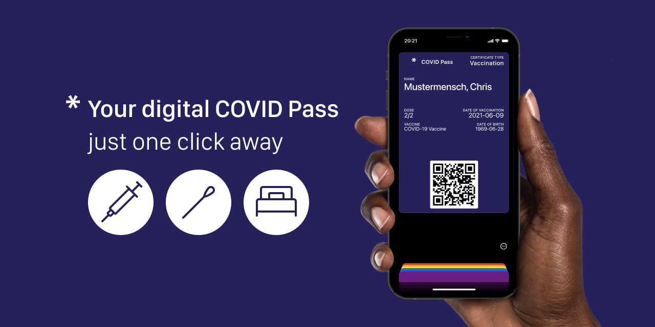 Your COVID Pass – just a click away in your iOS Apple Wallet